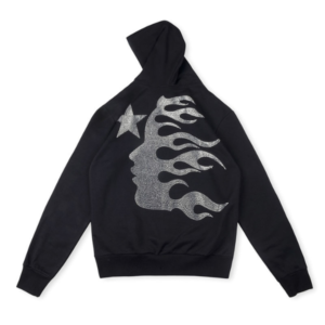Hellstar Classic Logo Black Hoodie